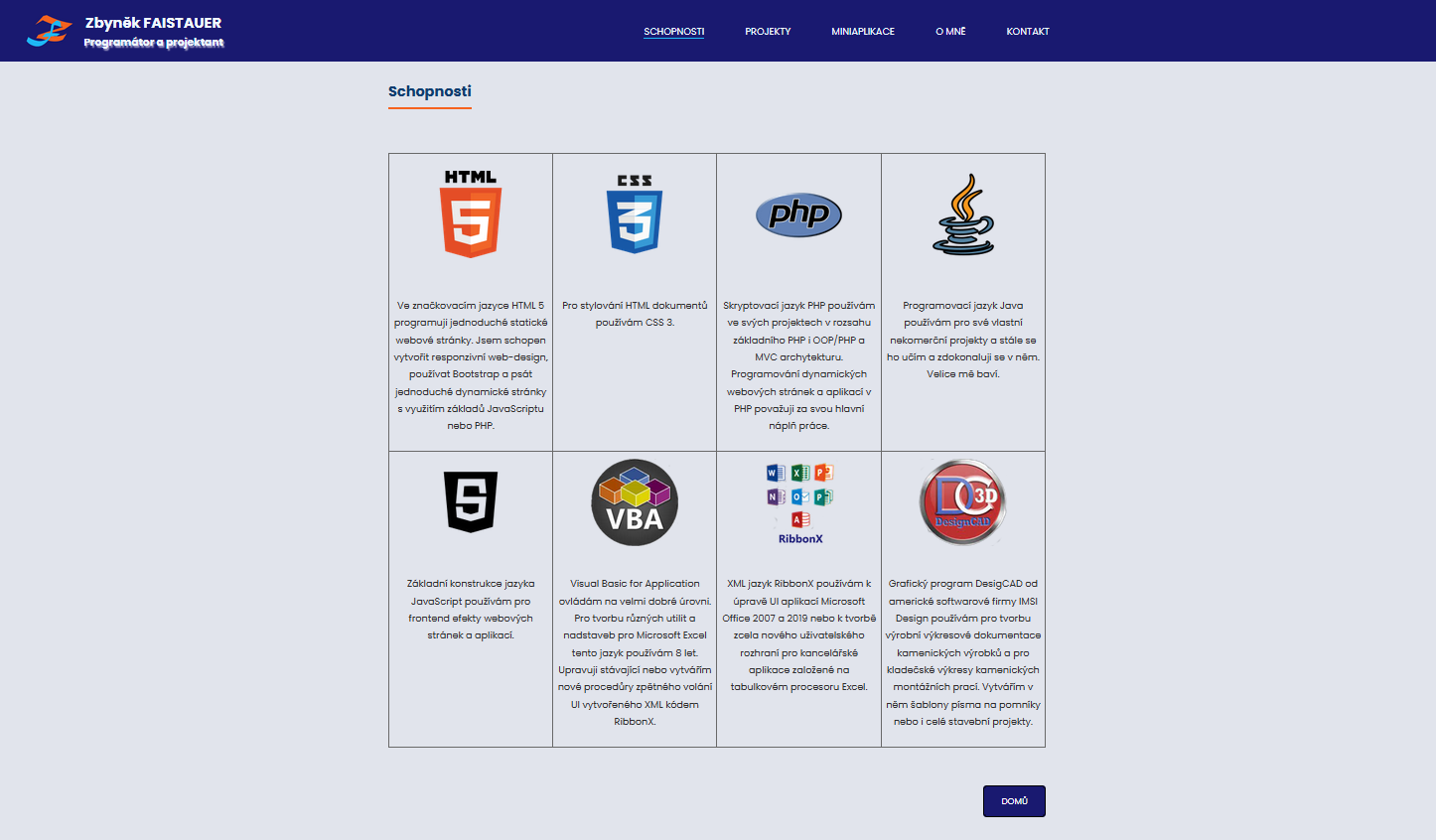 WWW stránky v HTML5/CSS3